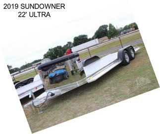 2019 SUNDOWNER 22\' ULTRA