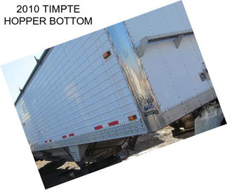 2010 TIMPTE HOPPER BOTTOM