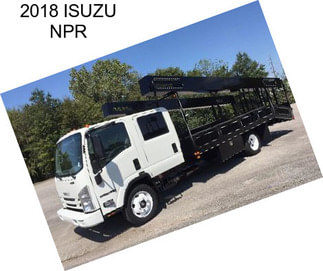 2018 ISUZU NPR