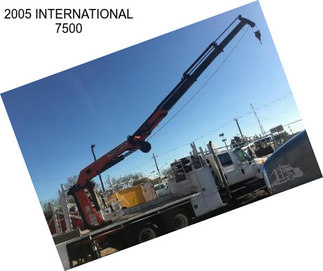 2005 INTERNATIONAL 7500