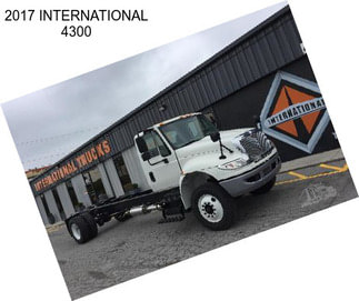 2017 INTERNATIONAL 4300