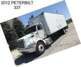 2012 PETERBILT 337