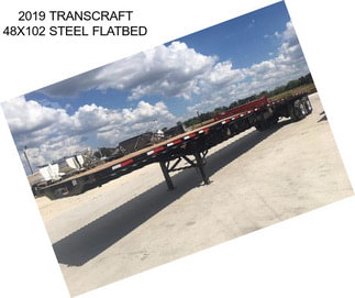 2019 TRANSCRAFT 48X102 STEEL FLATBED