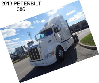 2013 PETERBILT 386