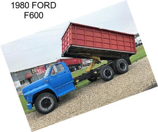 1980 FORD F600