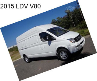 2015 LDV V80