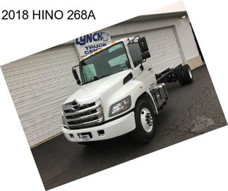 2018 HINO 268A