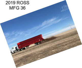 2019 ROSS MFG 36