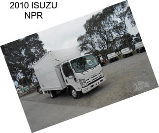 2010 ISUZU NPR