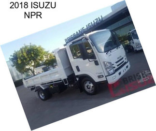 2018 ISUZU NPR