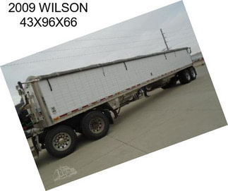 2009 WILSON 43X96X66