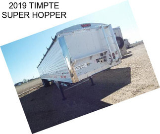 2019 TIMPTE SUPER HOPPER