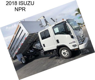 2018 ISUZU NPR