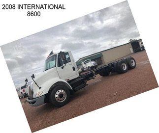 2008 INTERNATIONAL 8600