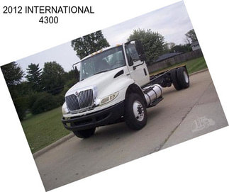 2012 INTERNATIONAL 4300