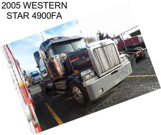 2005 WESTERN STAR 4900FA