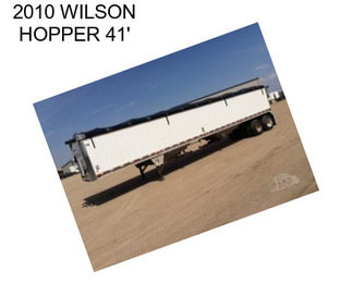 2010 WILSON HOPPER 41\'
