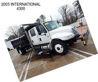 2003 INTERNATIONAL 4300