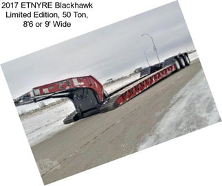 2017 ETNYRE Blackhawk Limited Edition, 50 Ton, 8\'6\