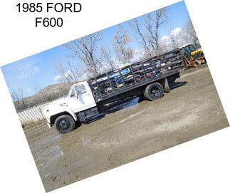 1985 FORD F600