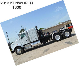 2013 KENWORTH T800