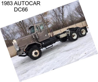 1983 AUTOCAR DC66