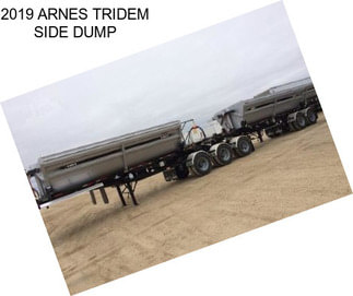 2019 ARNES TRIDEM SIDE DUMP