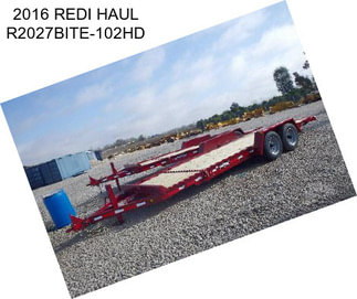 2016 REDI HAUL R2027BITE-102HD