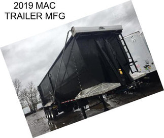 2019 MAC TRAILER MFG