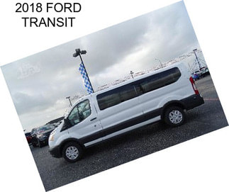 2018 FORD TRANSIT