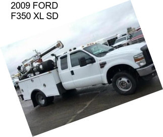 2009 FORD F350 XL SD