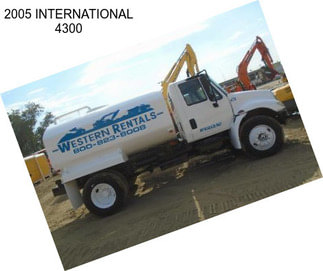 2005 INTERNATIONAL 4300