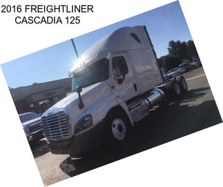 2016 FREIGHTLINER CASCADIA 125