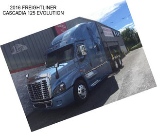 2016 FREIGHTLINER CASCADIA 125 EVOLUTION