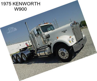 1975 KENWORTH W900