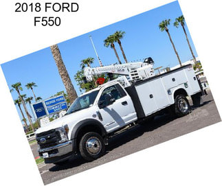 2018 FORD F550