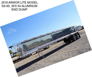 2019 ARMOR LITE MODEL SS-85, 39\'X 54\