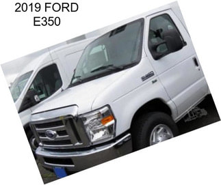 2019 FORD E350