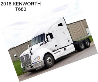 2016 KENWORTH T680