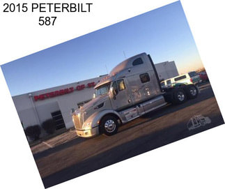 2015 PETERBILT 587