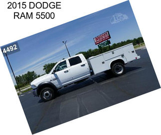 2015 DODGE RAM 5500