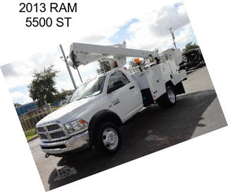 2013 RAM 5500 ST