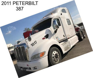 2011 PETERBILT 387