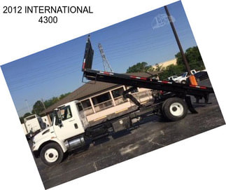 2012 INTERNATIONAL 4300