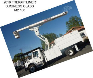 2018 FREIGHTLINER BUSINESS CLASS M2 106