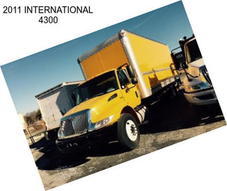 2011 INTERNATIONAL 4300