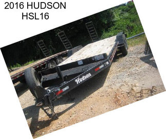 2016 HUDSON HSL16