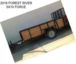 2018 FOREST RIVER 5X10 FORCE