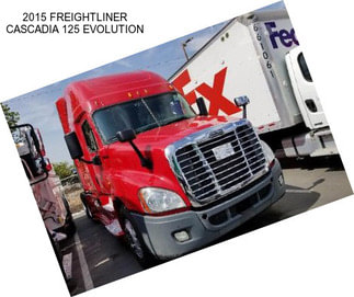 2015 FREIGHTLINER CASCADIA 125 EVOLUTION