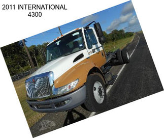 2011 INTERNATIONAL 4300